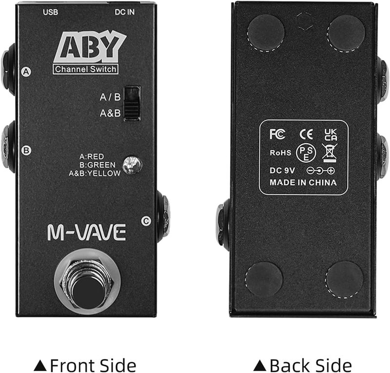 Sunydog ABY Line Selector ABY Channel Switch AB Switch Mini Guitar Effect Pedal True Bypass Guitar Bass Pedal AB Box - Image 5
