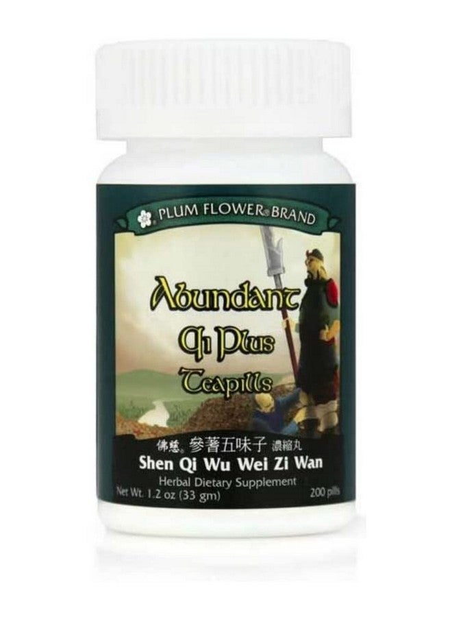 Plum Flower Abundant Qi Plus Teapills- MW3703- Shen Qi Wu Wei Zi Wan - Image 1