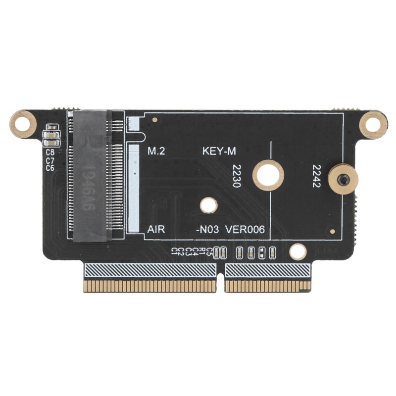 A1708 NVMe Adapter: 2230/2242 Key M SSD, Driver-free, Easy Installation - Durable High-quality PCB, M.2 Key M Adapter for 2016 2017 MacBook Pro A1708 Laptop Upgrade - Image 1