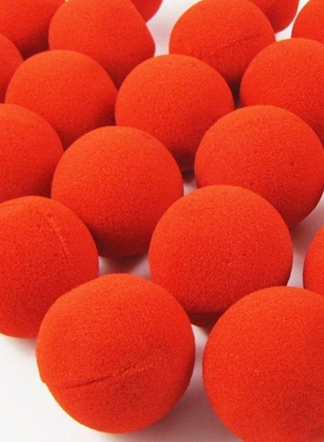 lasenersm 12Pcs Red Foam Clown Noses for Party Halloween Costume Supplies - Image 2