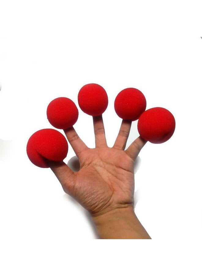 lasenersm 12Pcs Red Foam Clown Noses for Party Halloween Costume Supplies - Image 3