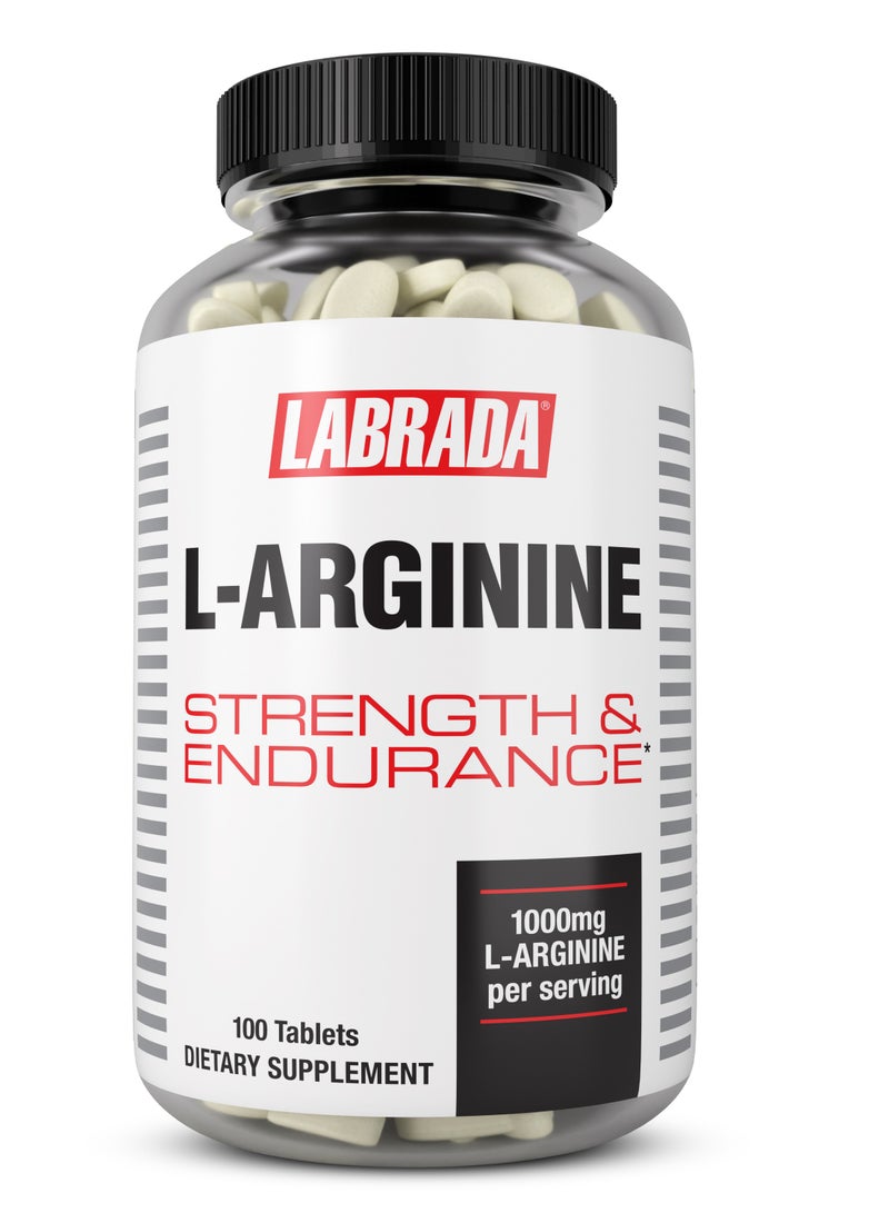 Labrada L-Arginine 1000mg 100 Tabs - Image 1