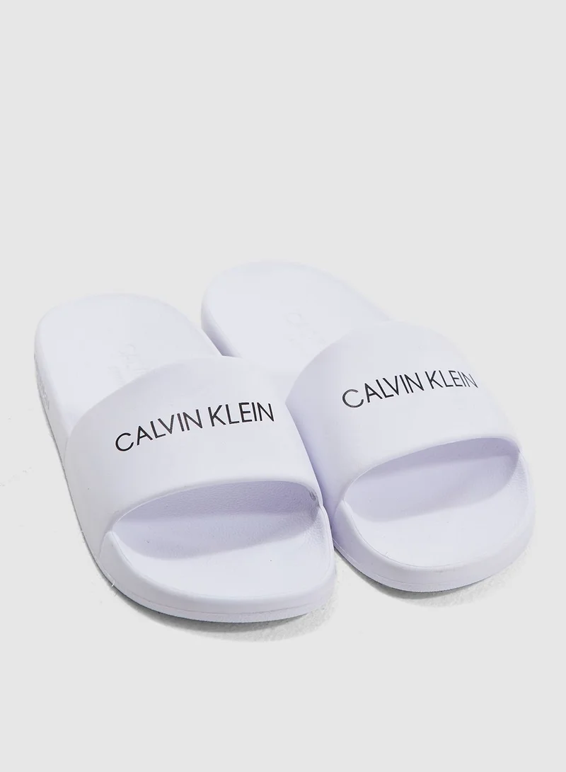 Calvin Klein Jeans Youth Fletcher Slydes