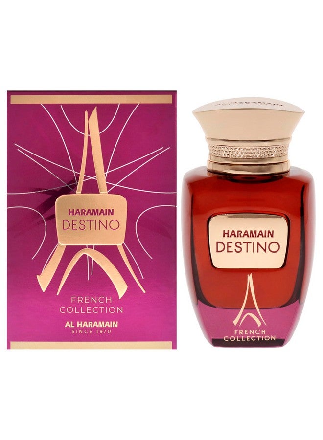 Al Haramain Al Haramain Destino French Collection - Arabian Perfume for Women and Men - Unisex Perfume - Long Lasting Perfume for Men and Women - 3.33 oz  - Image 1