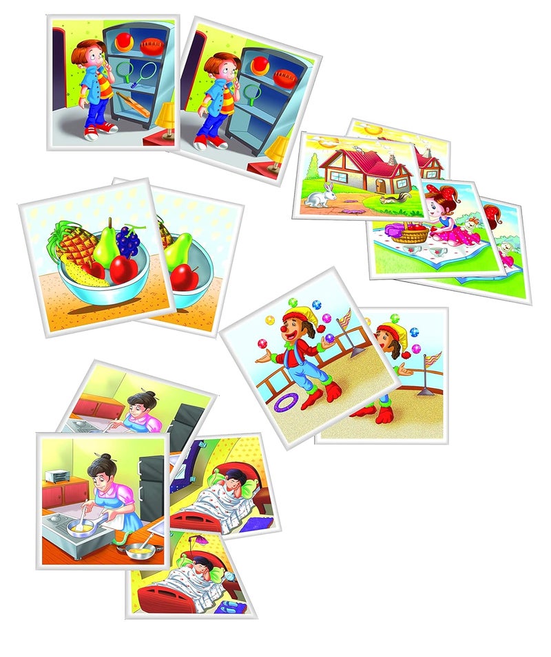 Creatives Creative’s What’s Missing?| Searching for the Missing Items in Cards| Concentration Skills | Different Level of Difficult Problem Solving Skills for Children| Picture Card Games for kids | Ages 4 & Up - Image 2
