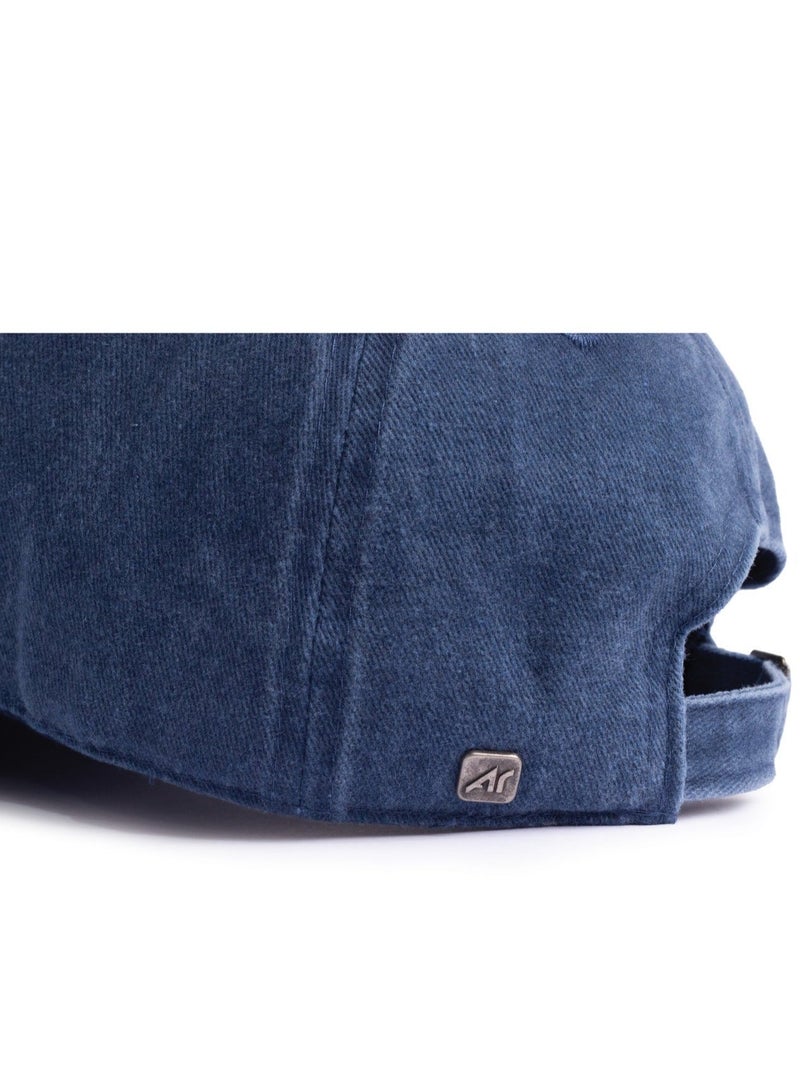 ايه ار سابلاي Ar Washed Cap من Arij Bags | كاب قطن مغسول، حزام قابل للتعديل، خفيف، جيد التهوية، للاستخدام اليومي (كحلي) - Image 5