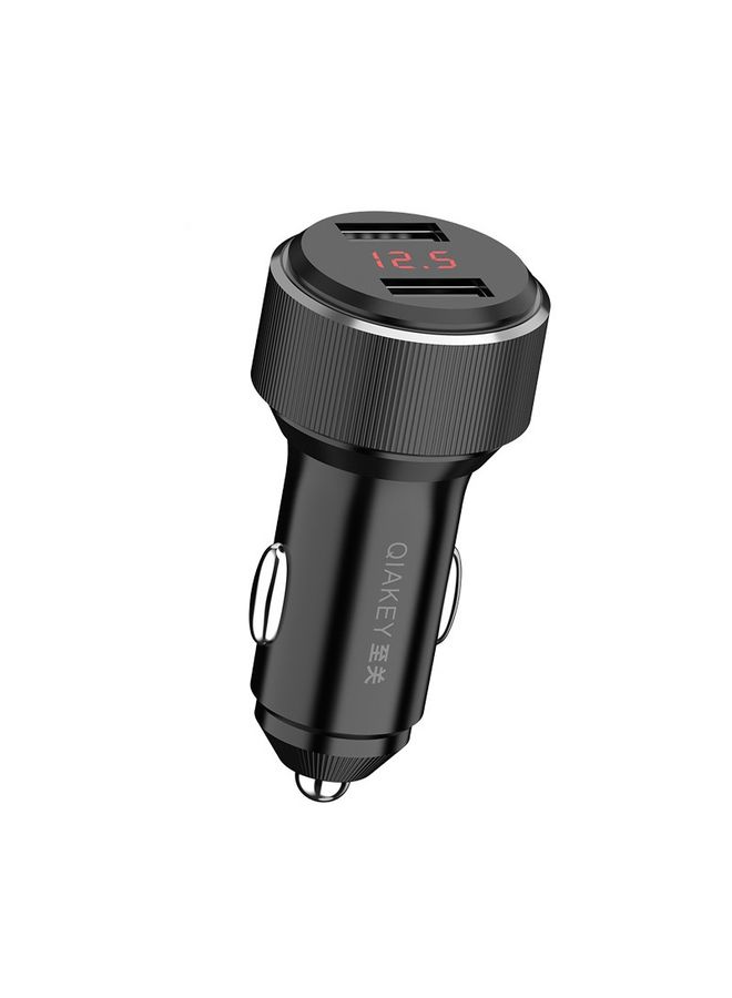 QIAKEY TM313 Dual Port Fast Charge Car Charger