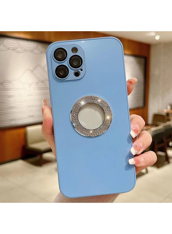 Zaboon Case For iPhone 13 Pro Max Diamond Frosted Glass PC Phone Case - Image 1