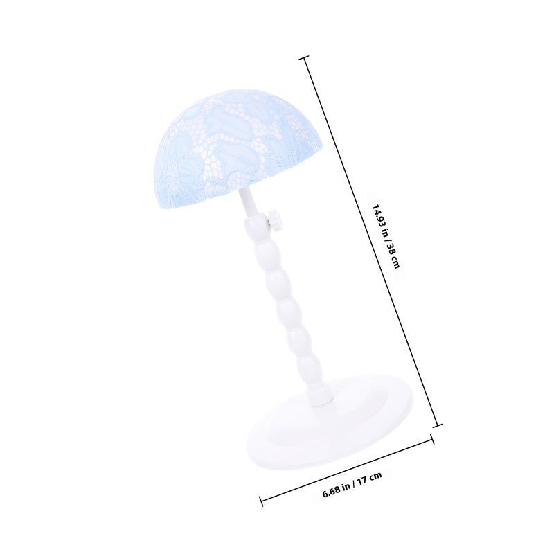 Wig Stand Hat Display Stand Wig Display Rack Adjustable Fabric Cap Rack For Showcasing Wig Stand Hat Display Stand - Image 2