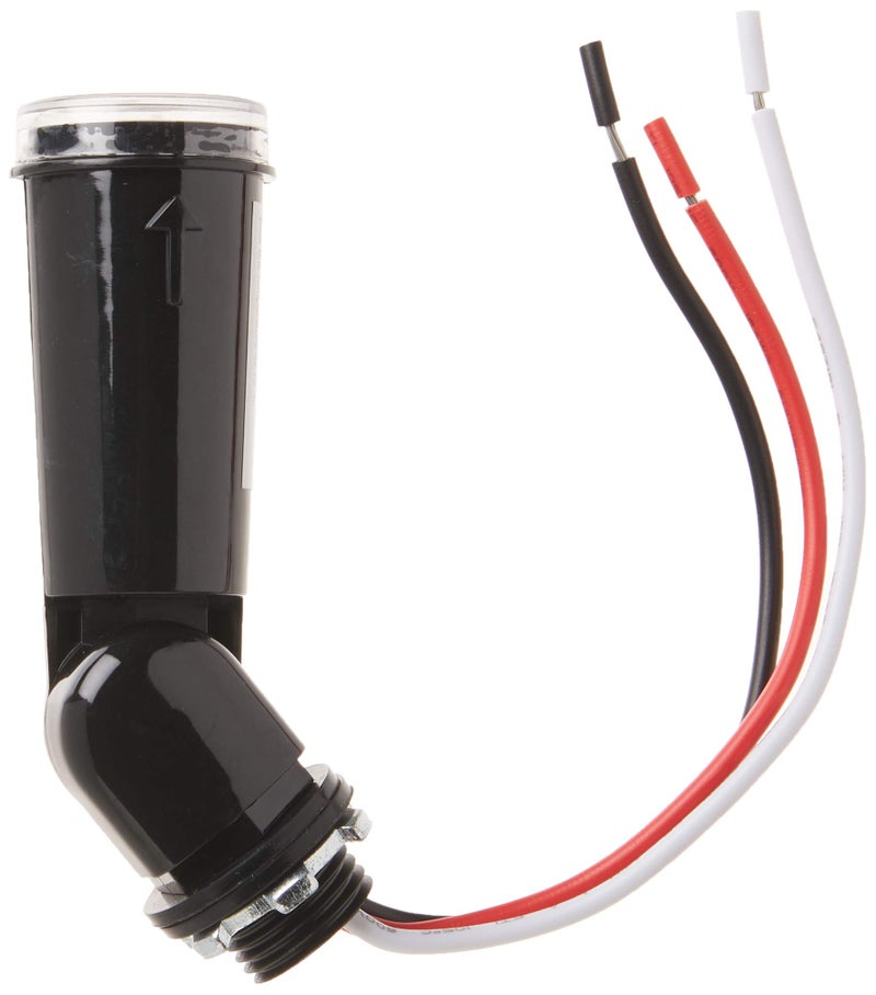 Woods 59413 59413WD Outdoor Conduit Lighting Control With Photocell and Swivel Mount (Hardwired; Black); 1 Count (Pack of 1) - Image 4