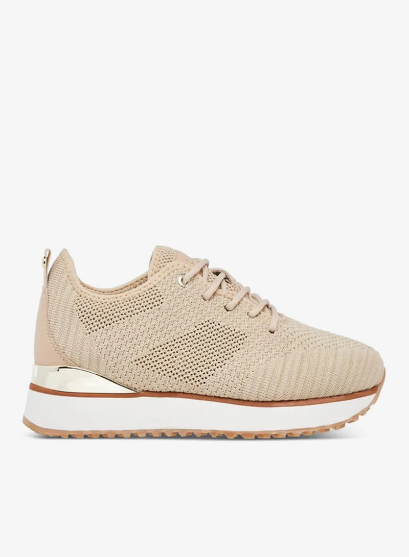 سيليست سنيكرز نسائي شبكي بنقشة دانتيل