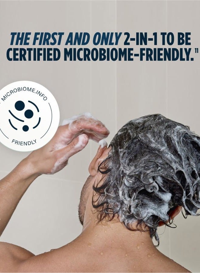 NUTRAFOL شامبو وبلسم للرجال 2 في 1، ينظف، يرطب، يفتح المسام، يحسن حجم الشعر وقوته، مصمم من قبل أطباء للرجال ذوي الشعر الخفيف، آمن للألوان، خالي من الكبريتات - زجاجة 8.1 أونصة سائلة - Image 4