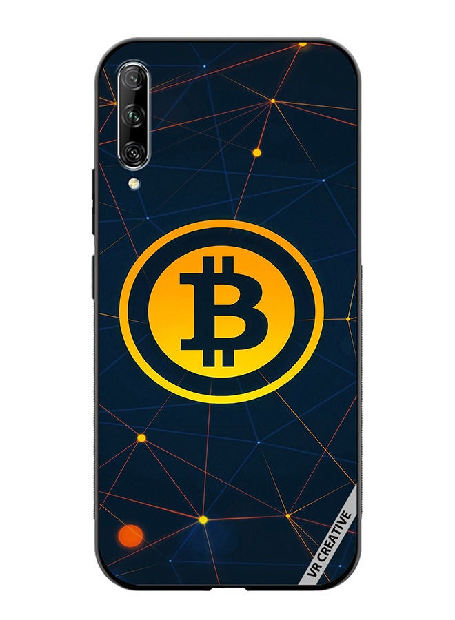 VR CREATIVE Protective Case Cover For Huawei Nova Y9S Bitcoin Design Multicolour - Image 1