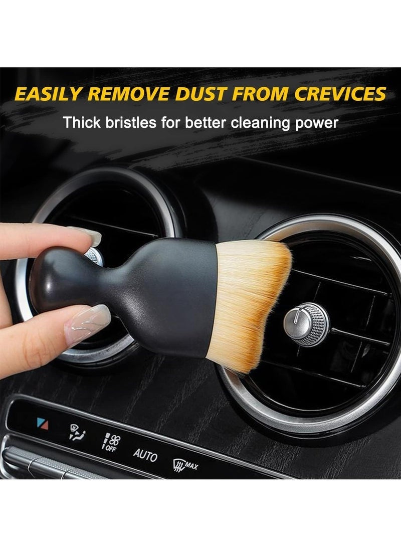 Car Interior Dust Brush, Car Detailing Brush, Soft Bristles Detailing Brush Dusting Tool - Image 4