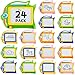 Epakh 24 Pcs Mini Magnetic Drawing Board for Kids Erasable Doodle Board Tablet Colorful Sketch Writing Pad for Classroom Rewards Prizes Birthday Party Favors Goodie Bag Stuffers - Image 4