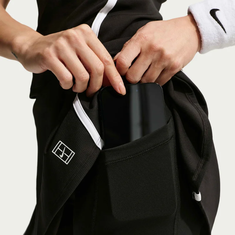 Nike Black Women's NikeCourt Advantage Dri-FIT Tennis Skirt for Women | Best Price UAE