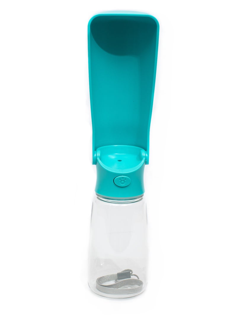 بي إل PL - موزع زجاجات مياه محمول للكلاب - أزرق مخضر - Image 2