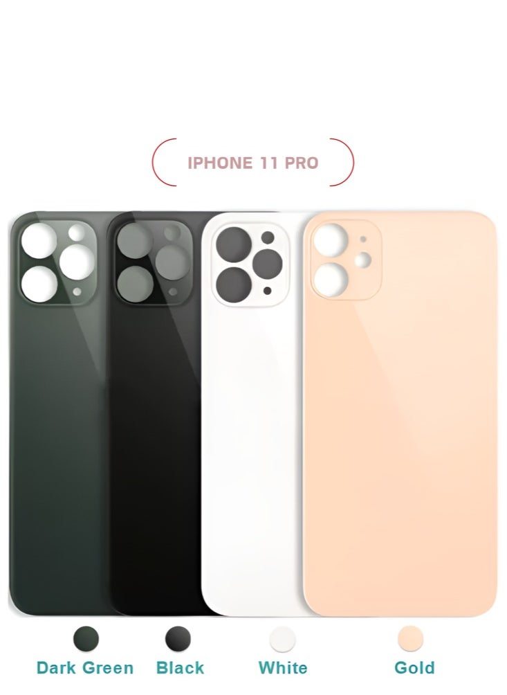 M.H.Q IPHONE 11 PRO GOLD BACK COVER 