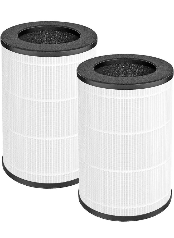 Slirceods W-01 Replacement Filter For Air Purifier Compatible with DBFIT W-01 Air Purifier, H13 Activated Filter, 3-Stage Filtration System, 2pack - Image 1