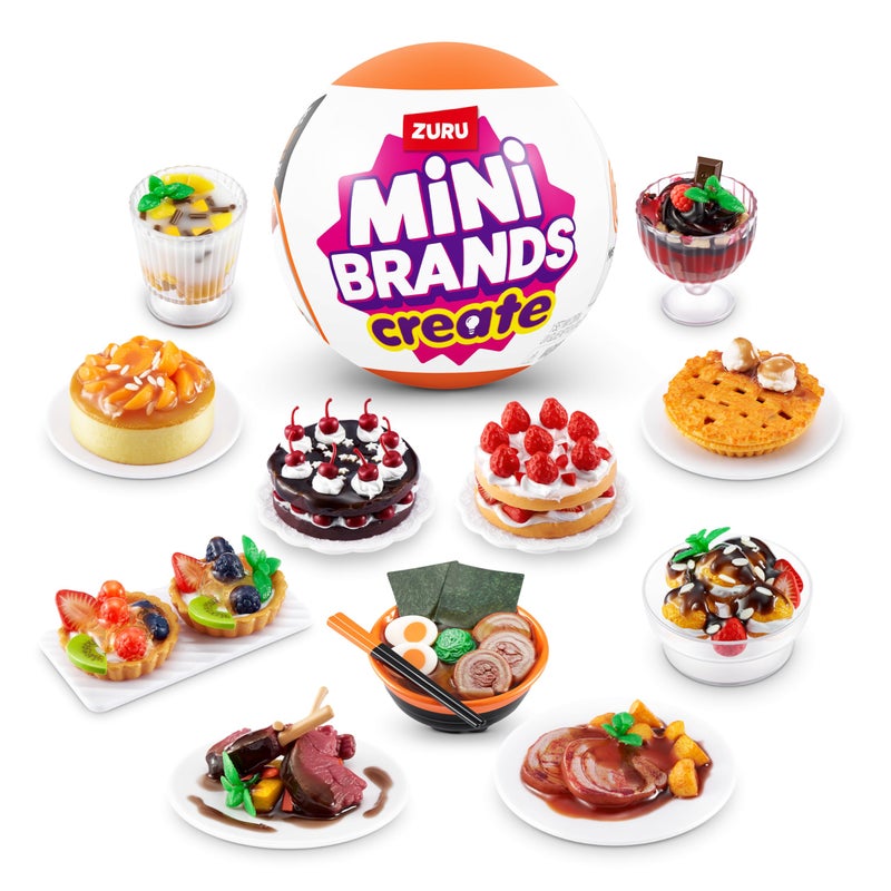Mini Brands Master Chef Mini Brands Series 1 (2 Pack) - Collect and Create 11 MasterChef Dishes, DIY Resin Play, Non-Edible Collectible - Image 3