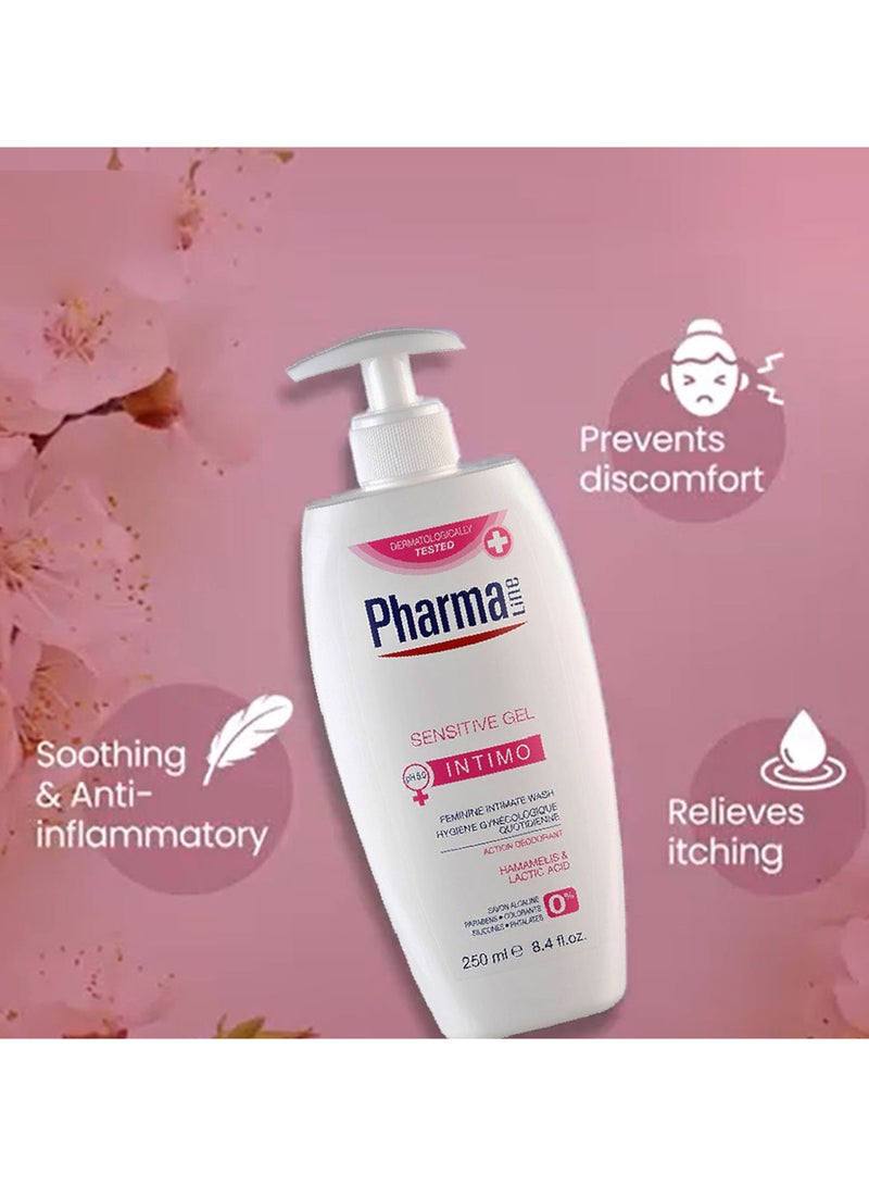 Pharmaline Sensitive Feminine Intimate Wash 250 Ml - Image 2