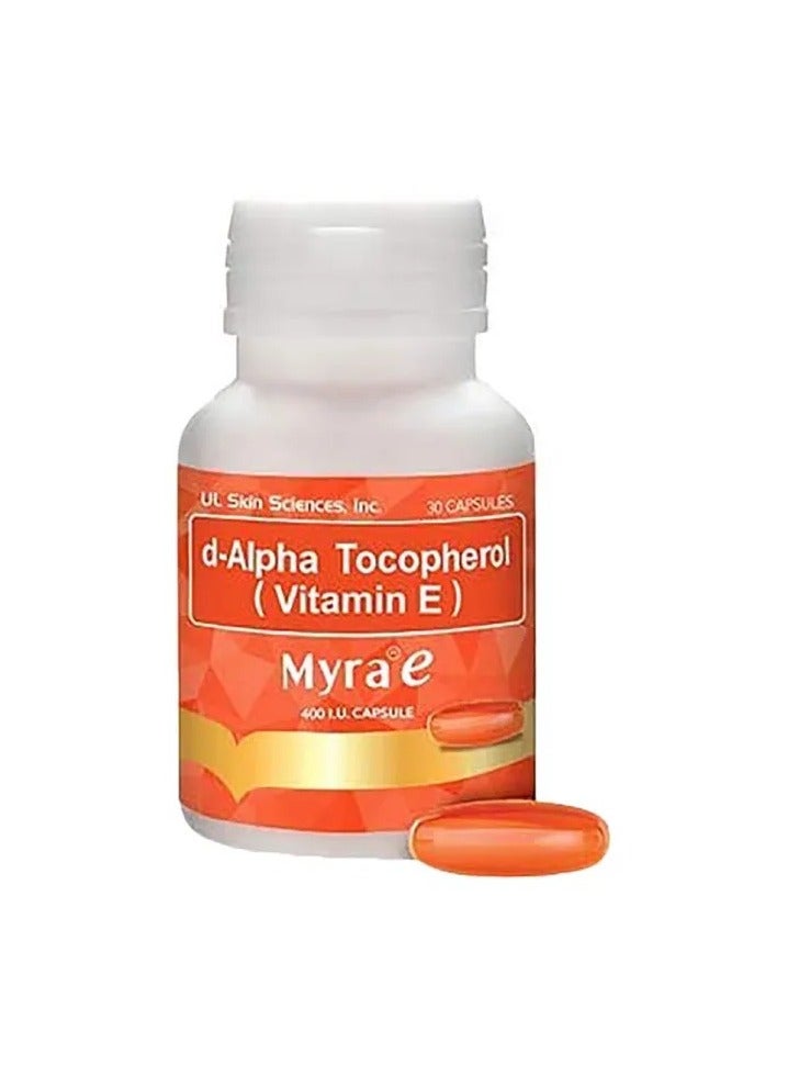 MYRAH Myra Vitamin E 400 IU 30 Capsules