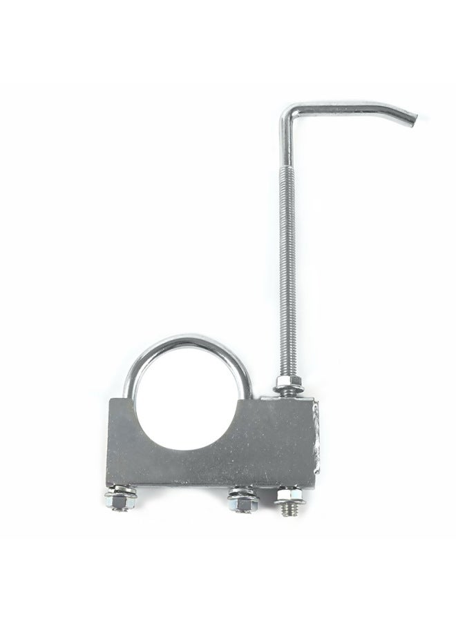 Special Selection Of Universal Exhaust Pipe Clamp U-shaped Hook Connecting Pipe Fixed Muffler Car Tail Pipe Hoop-Specification Model:Stainless Steel Welded Pipe 1.75”  - Image 1