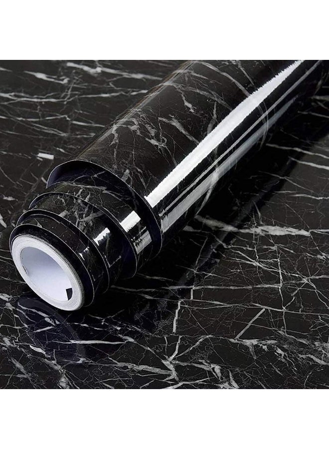 Self-Adhesive Marble Wallpaper Waterproof Decorative Wall Covering for Walls and Surfaces - Image 1