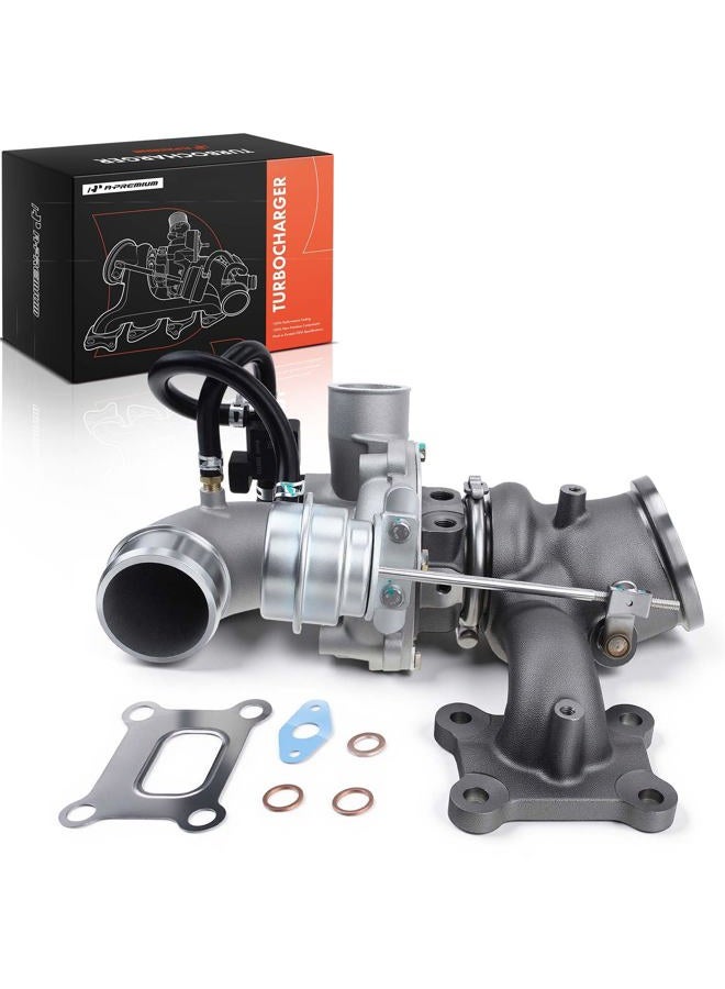 A-Premium Complete Turbo Turbocharger Kit, with Wastegate Actuator & Gasket, Compatible with Ford Escape 2013-2015, Focus/Fusion/Taurus & Lincoln MKZ 2013-2016, MKC 2015-2016, 2.0L Turbocharged - Image 1