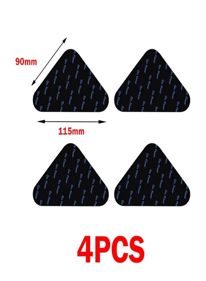 ارواق لاصقات زوايا السجاد المضادة للانزلاق – قابلة للغسل وإعادة الاستخدام – اختر الكمية: 4 / 6 / 8 / 10 / 12 / 16 قطع - Image 1