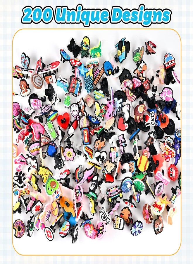 Goldge 200PCS Pencil Toppers, Colorful Pencil Charms Bulk for Classroom Rewards, School Supplies Decorations, Student Incentives Classroom Prizes - Image 4