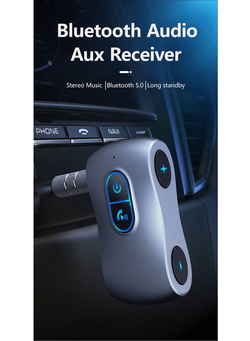 ELTRAZONE Aux blue-tooth Adapter Car portable hands-free blue-tooth 5.0 audio Transmitter Receivers - Image 2