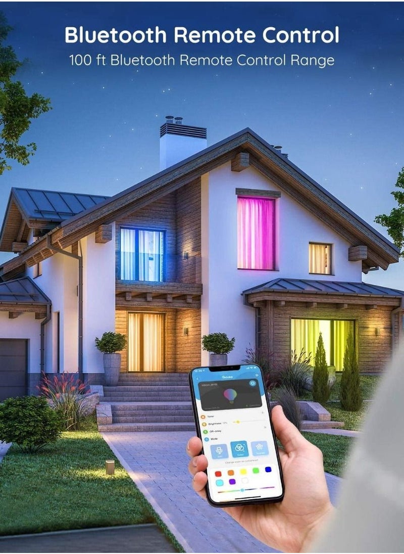 Govee - Smart LED Bulbs Bluetooth Light Color Changing with App Music Sync and 8 Scene Mode for Living Room Bedroom Party - Image 1