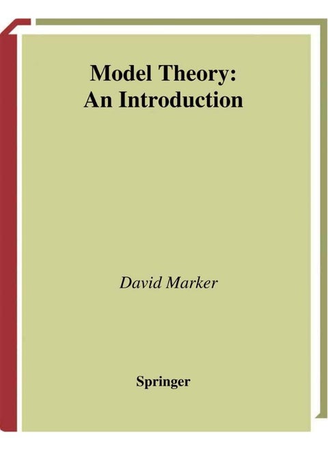 Model Theory: An Introduction