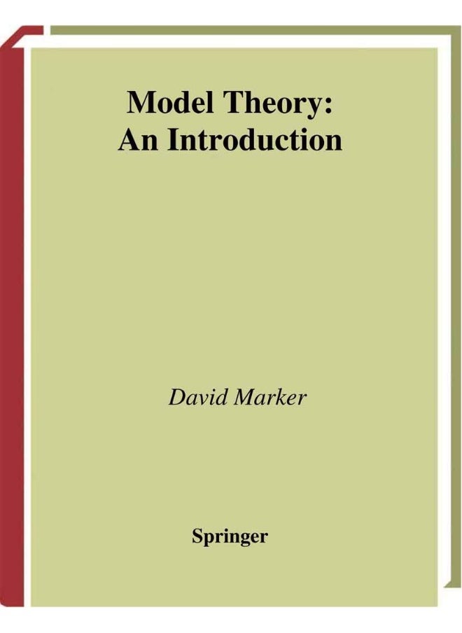 Model Theory: An Introduction 