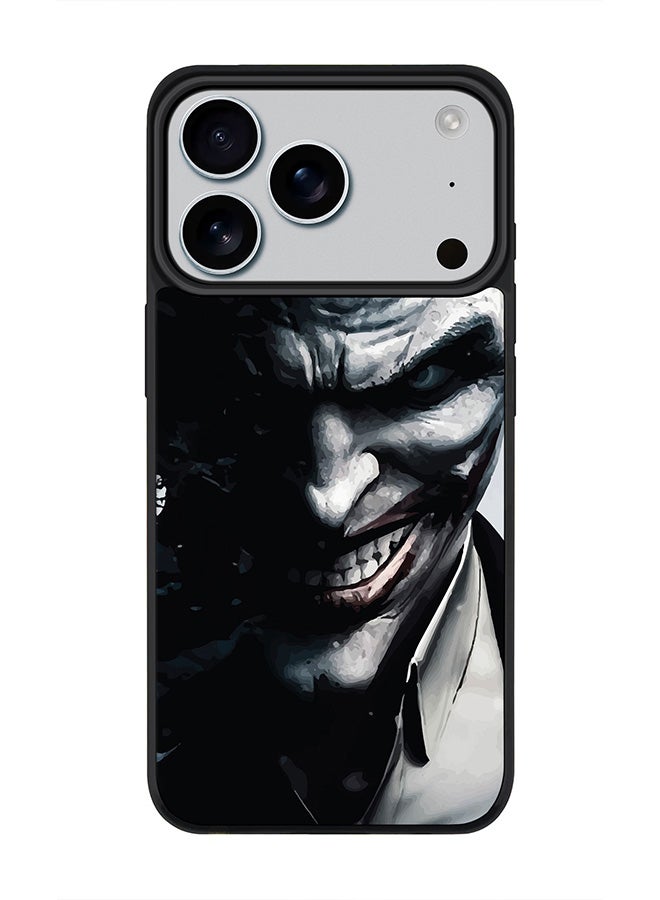 Stylizedd iPhone 17 Pro Case, [Compatible with MagSafe] Slim Magnetic cover Phone Case iPhone 17 Pro -Arkham Joker - Image 1