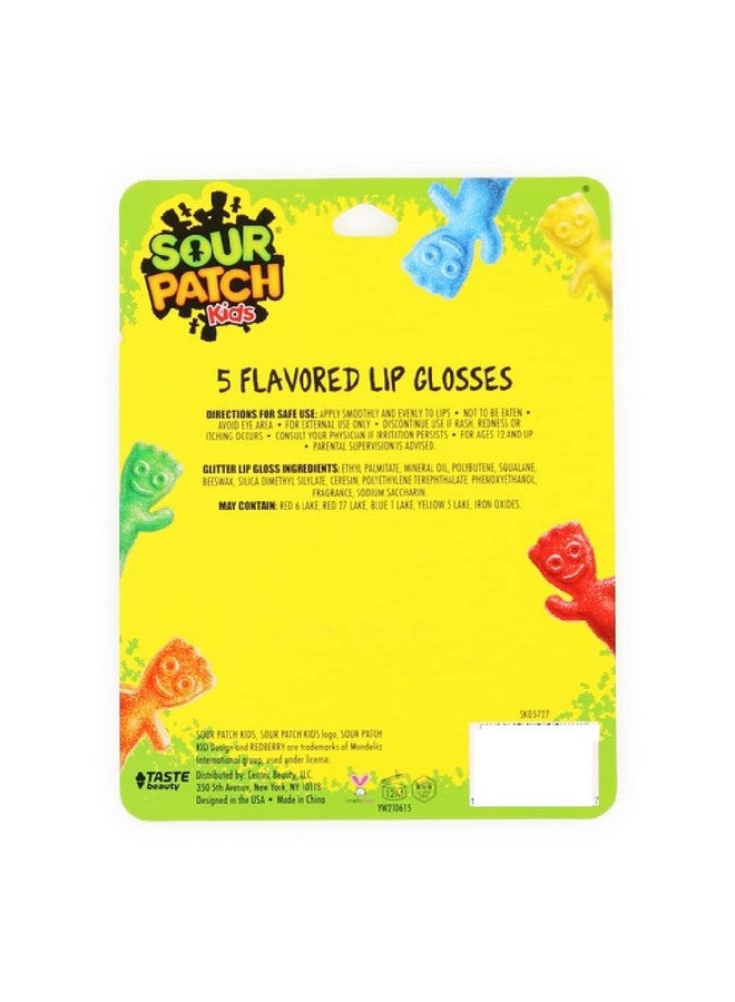 Taste Beauty Sour Patch Kids 5Piece Flavored Lip Gloss - Image 2