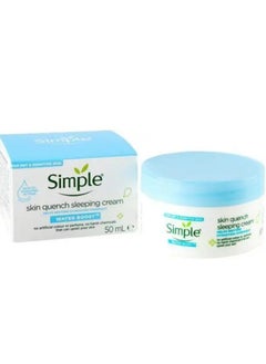 simple Water Boost Skin Quench Sleeping Cream 50 ML  - Image 2