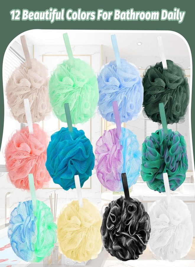 Amazerbst loofah,6 Pack Shower loofah loofah Sponge,50g Bath Sponge Body Scrubber for Women and Men - Image 2