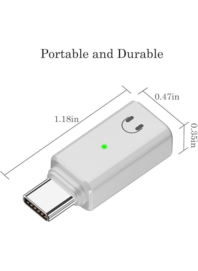 Usb C To Lightning Audio Adapter Lightning Female To Type C Converter Usb C Male To Lightning Female Hifi Audio For Iphone 15 Series Ipad Macbook And More Other Type C Devices White