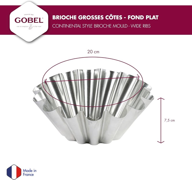 Gobel 4-Cup Brioche Mold, 8-Inch - Image 3