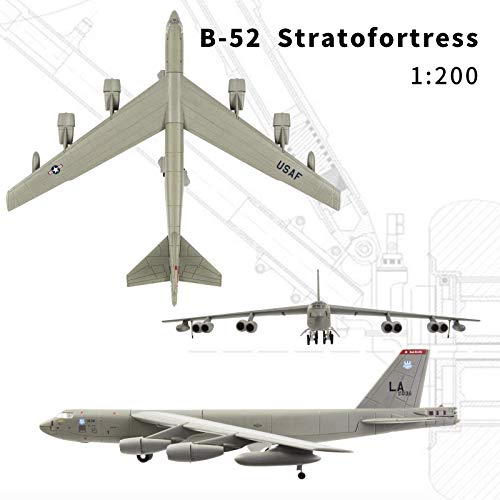Lose Fun Park 1：200 Scale B-52 Military Airplane Model Diecast Planes Model Collection - Image 3