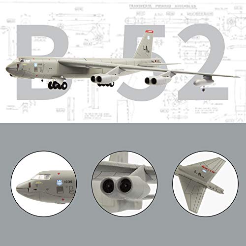 Lose Fun Park 1：200 Scale B-52 Military Airplane Model Diecast Planes Model Collection - Image 2