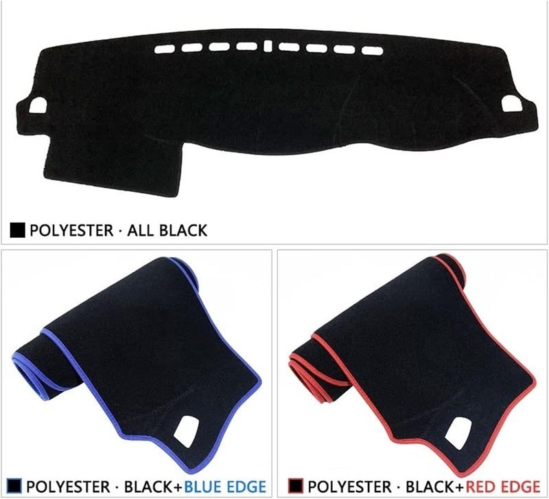 QASULER Car Dashboard Cover Mat - Image 2