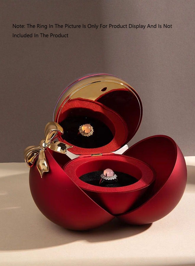Spherical Double-open Gift Box With Bowknot - Image 2