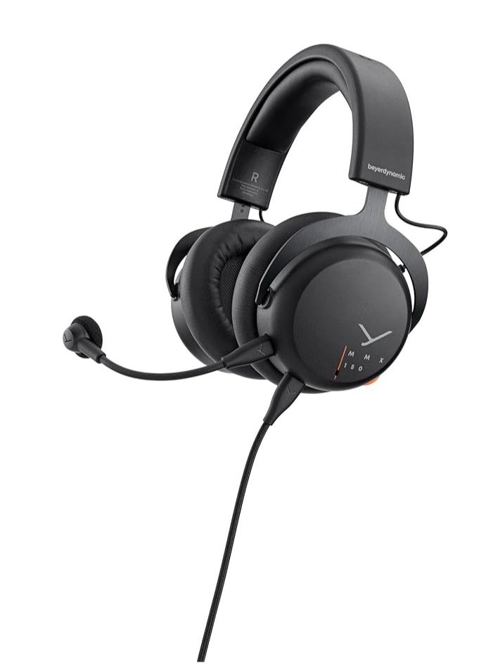 بيير ديناميك beyerdynamic MMX 150 closed over-ear gaming headset with augmented mode, META VOICE microphone and excellent sound for all devices, Wired, Black - Image 1