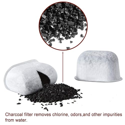 Seamaka 6 Pack Charcoal Water Filters Replacement for Breville Filters for Espresso Machine,Water Filters for Breville Espresso Machines Compatible with BWF100 - Image 3