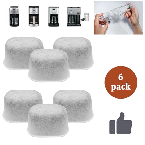 Seamaka 6 Pack Charcoal Water Filters Replacement for Breville Filters for Espresso Machine,Water Filters for Breville Espresso Machines Compatible with BWF100 - Image 5