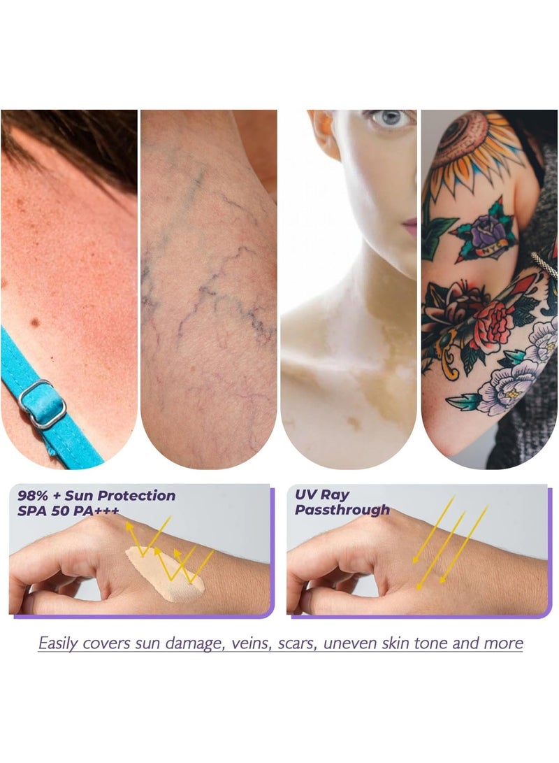 West&Month Cover Skin Coverpro Body Concealer - Waterproof Body Makeup Foundation | Ideal for Covering Scars and Imperfections 74ml - Image 3