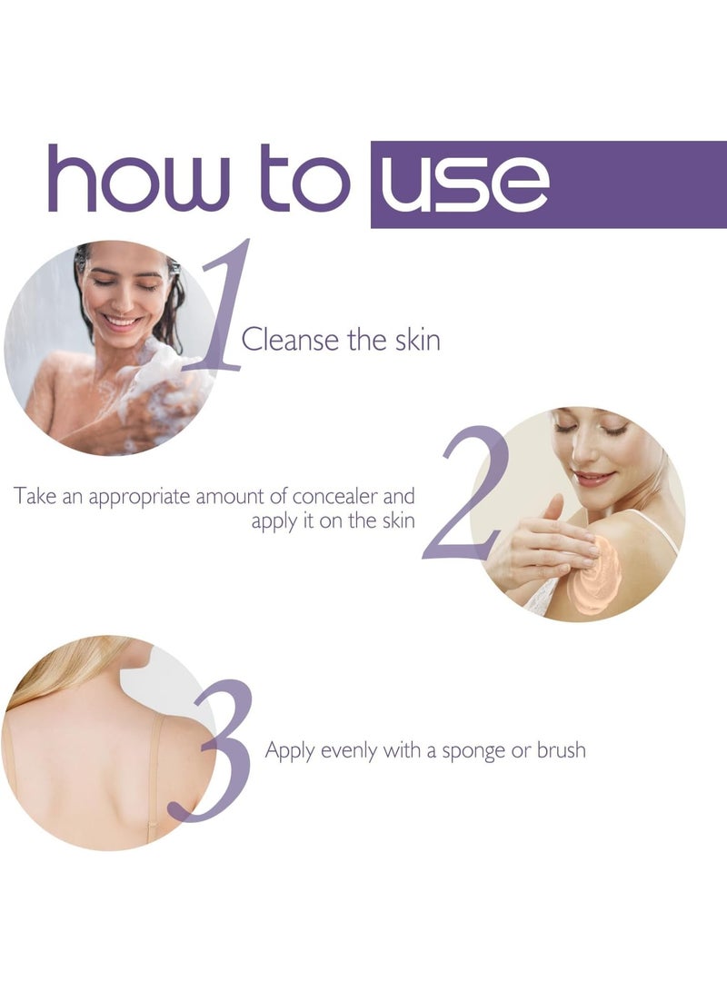 West&Month Cover Skin Coverpro Body Concealer - Waterproof Body Makeup Foundation | Ideal for Covering Scars and Imperfections 74ml - Image 4